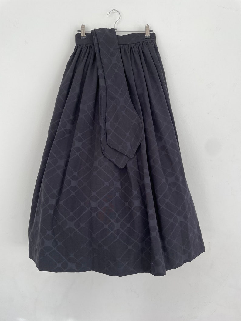 LILI skirt with pockets and ribbon image 8