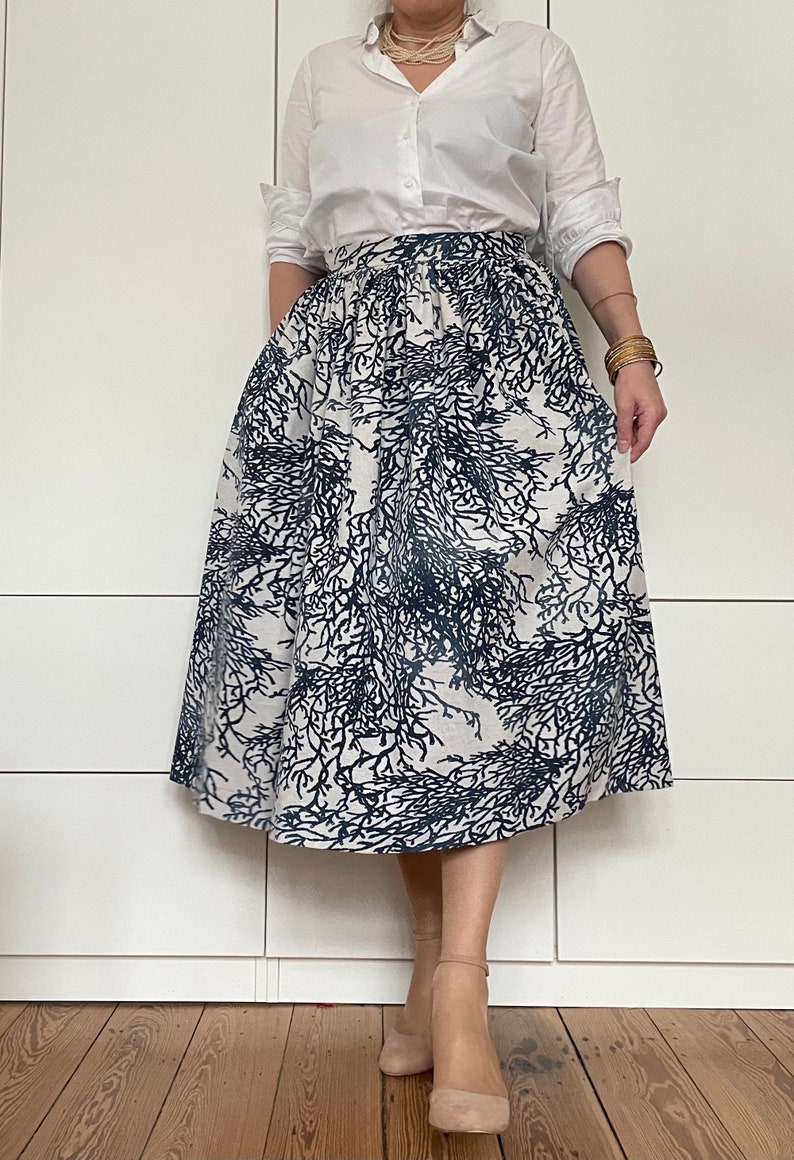 BLUE CORAL Skirt with Pockets image 3