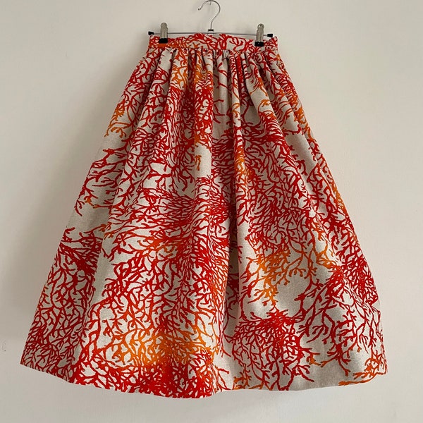 CORAL Skirt with Pockets