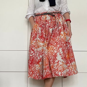 CORAL Skirt with Pockets image 7