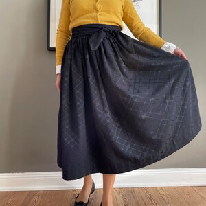 LILI skirt with pockets and ribbon image 7