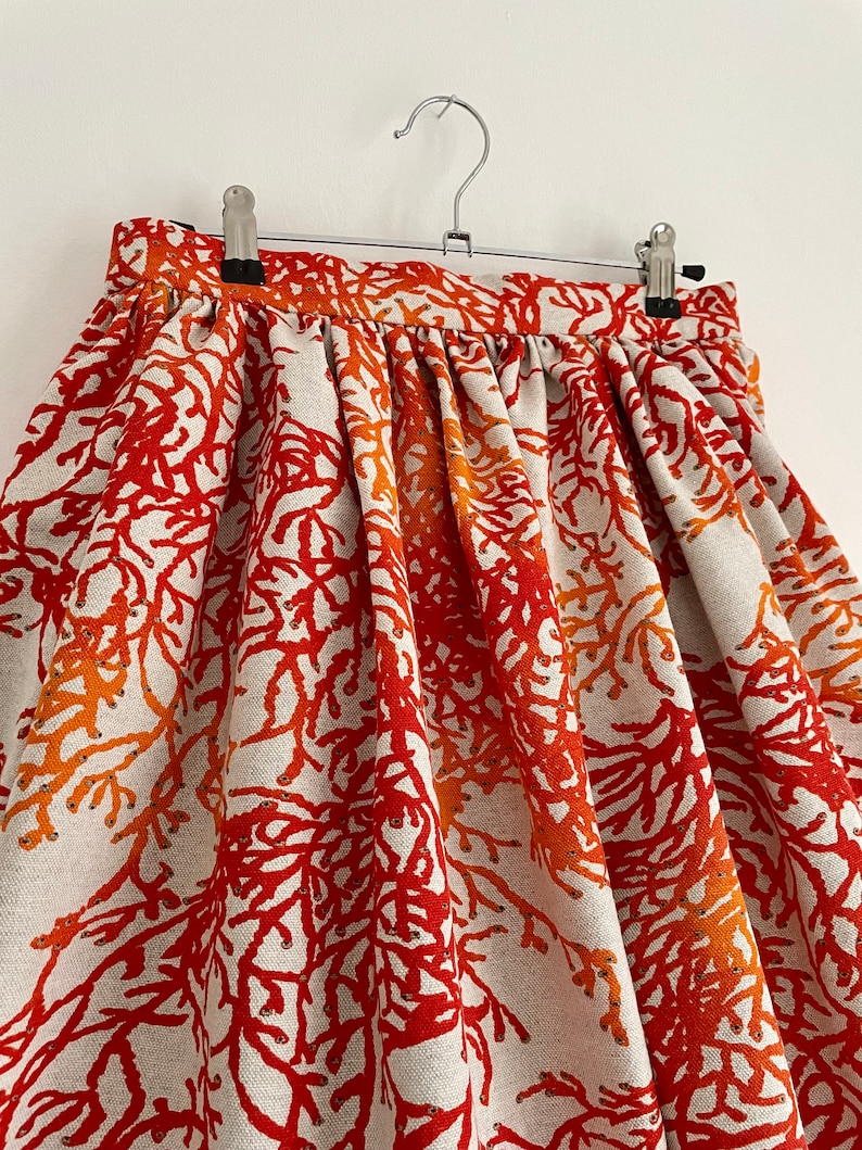 CORAL Skirt with Pockets image 3