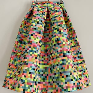 PIXEL Skirt with Pockets image 3