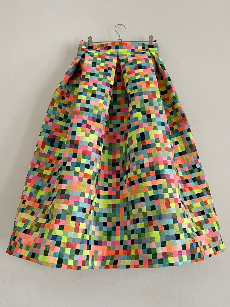 PIXEL Skirt with Pockets image 3