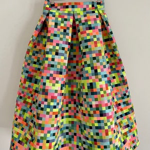 PIXEL Skirt with Pockets image 6