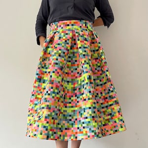 PIXEL Skirt with Pockets image 4
