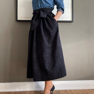 LILI skirt with pockets and ribbon image 4