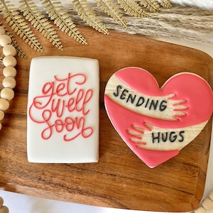 Get Well Soon Sugar Cookie Set