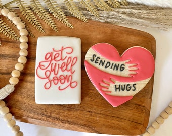 Get Well Soon Sugar Cookie Set