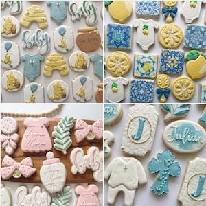 Custom Baby Shower Sugar Cookies