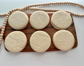 Decorate Your Own Blank Sugar Cookies (1 Dozen)