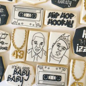 Hip Hop Hooray Birthday Cookies: Custom Sugar Cookies