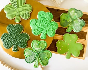 St. Patrick's Day Sugar Cookies: Shamrock Party