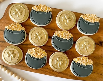 St. Patrick's Day Sugar Cookies: Leprechaun Bait Minis