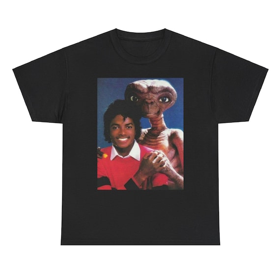 sister market Michael Jackson ET Tシャツ S E.T. With Michael Jackson - Vintage Heavy Cotton T-shirt