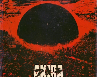 アキラ 1988 大友克洋 日本ちらし映画ポスター フライヤー B5 - Etsy 日本