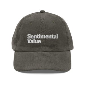SENTIMENTAL VALUE -  Corduroy Vintage Cap