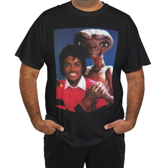 sister market Michael Jackson ET Tシャツ S E.T. With Michael Jackson - Vintage Heavy Cotton T-shirt