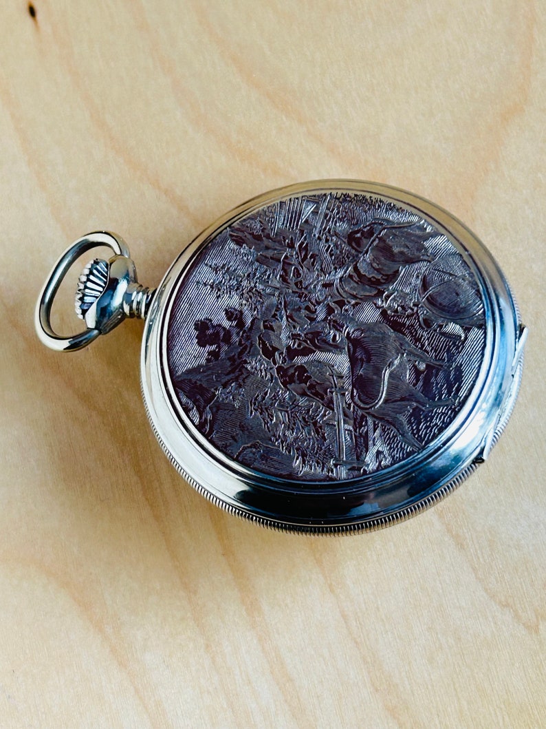 2T356 RMD C, Farm Pocket Watch, 17 Jewels Etsy