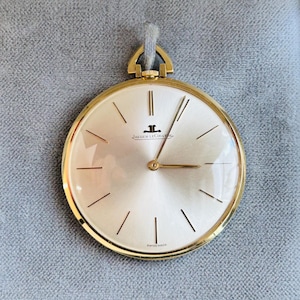 2A602 JAEGER LECOULTRE, 18k solid pocket watch