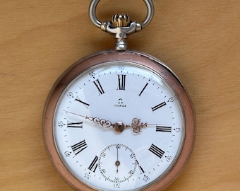 アンティークOMEGA ポケットウォッチ 1882年製 Omega pocket watch, swit zerland made - 1882 | Collectors Weekly