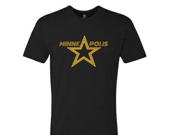 Minneapolis Music T-Shirt in Black