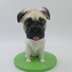 Custom Dog Bobblehead Pug Bobblehead Pet Bobblehead Birthday Gift Christmas Gift Dog Bobble Head