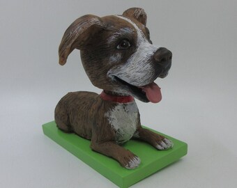 Custom Dog Bobblehead Pet Bobblehead Birthday Gift Christmas Gift Dog Bobble Head