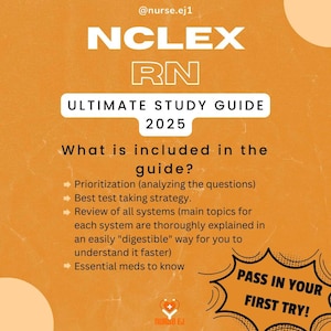 NCLEX RN Ultimate Study Guide 2025
