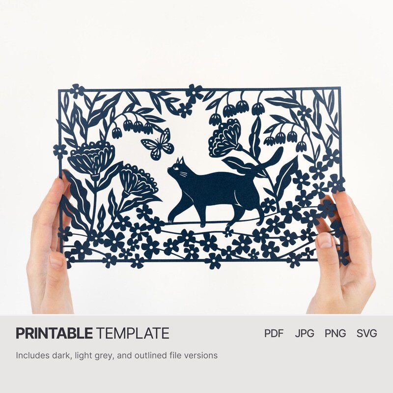 Papercut Template - Etsy UK