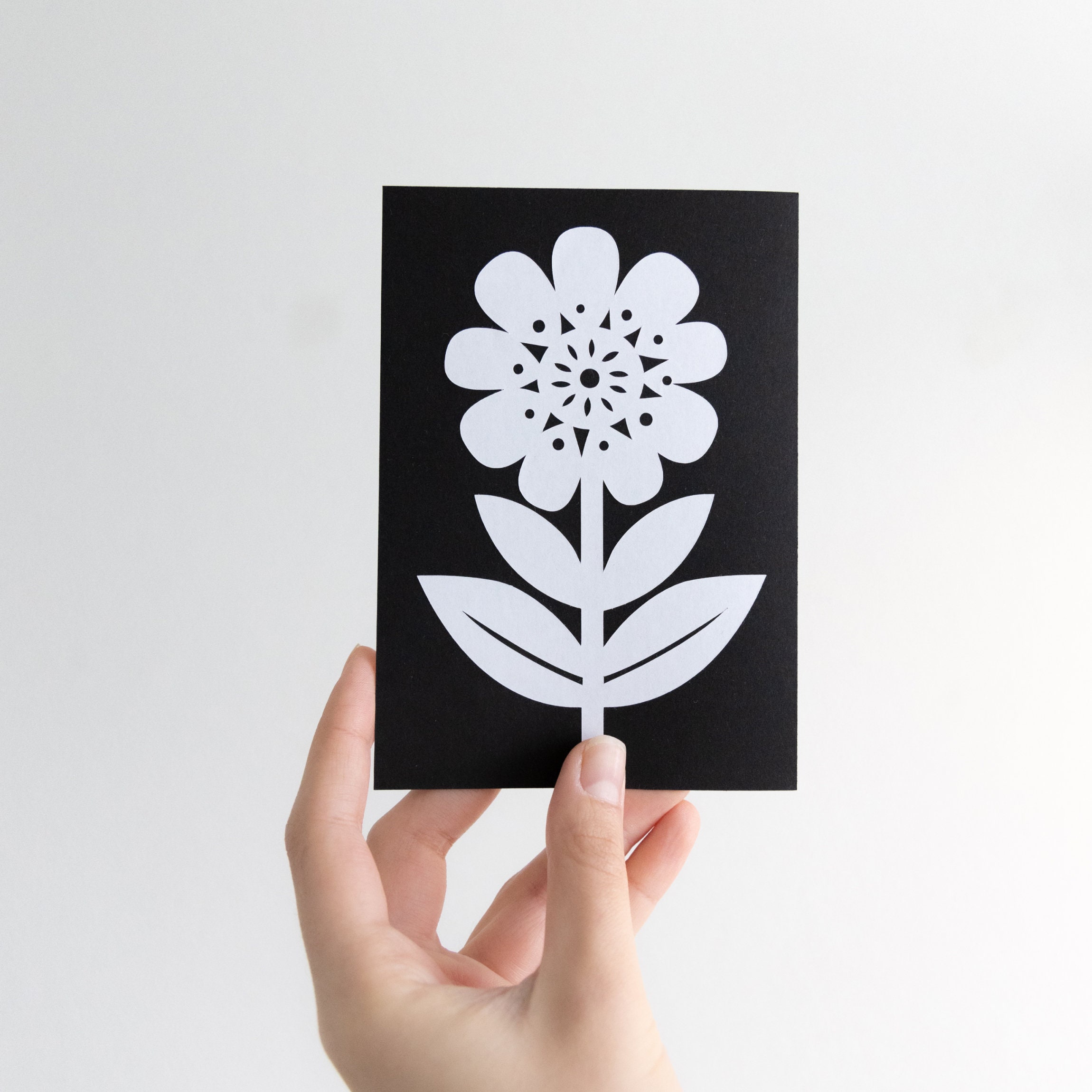 Sunflowers - Digital Papercut Template - PDF SVG JPG - Etsy