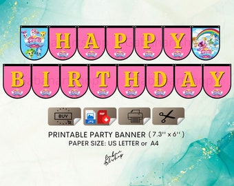 DIGITAL Printable : Instant Catch Teenieping Party Banner