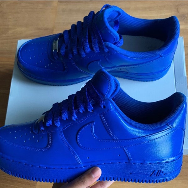 Custom Blue Air Force 1