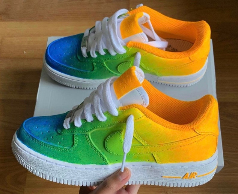 dirty sprite air force ones