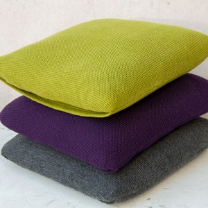 Lindgrünes Kissen Wohndekor Kissen Wollkissen Kissenkissen | Etsy