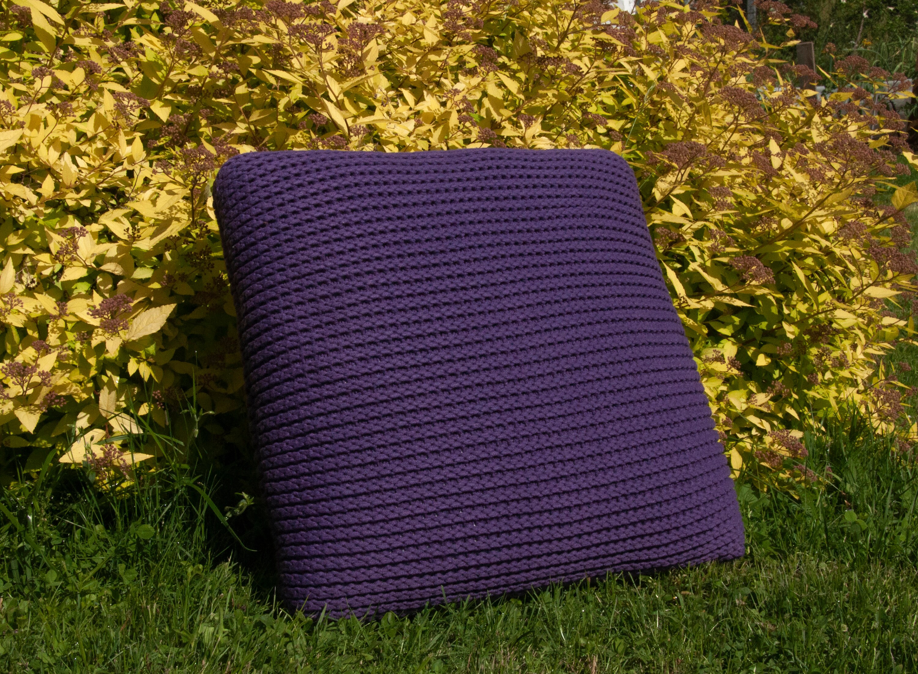 Lila Baumwollkissen Wohnkissen Außenkissen Sofakissen | Etsy