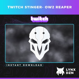 Twitch Stinger | Overwatch 2 Reaper Mask Transition Scene W/ Wraith SFX | OBS
