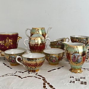 Porcelain tea set