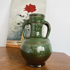 earthenware vase