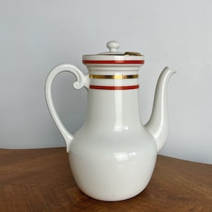 Tetera de porcelana de Limoges.