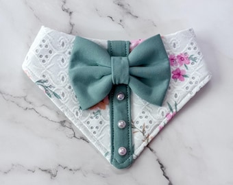 Ready to Ship-Specialty Bandana: Spring Brunch Tux