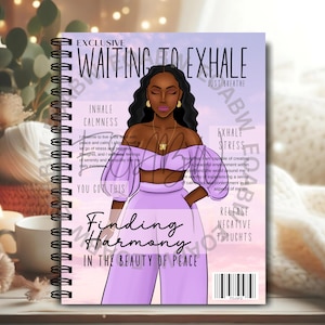 PLANNER: Waiting to Exhale Magazine | Dated, Non Dated, and 18 Month | 3 Skin Tones