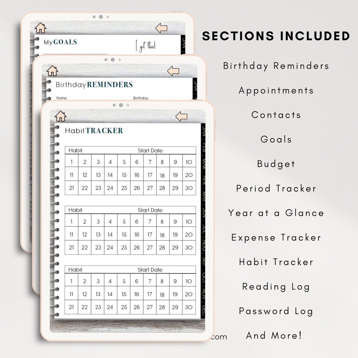 Thriving Magazine Digital Planner Etsy