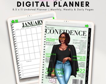 Confidence Magazine Digital Planner