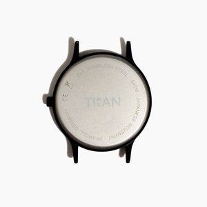 Tian watch black-white with silicon strap image 6