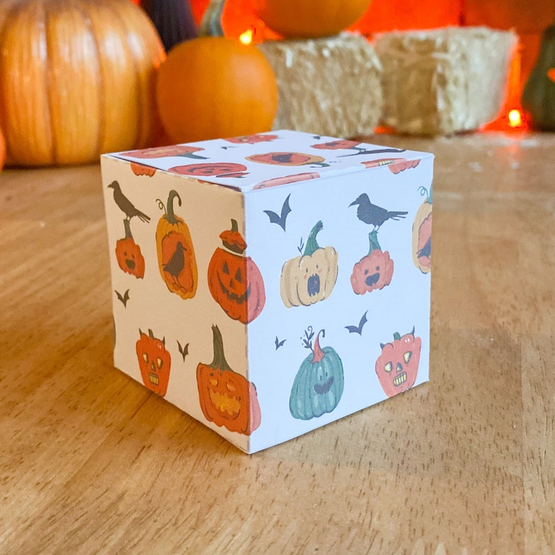 Halloween Boxes Printable PDF Set 1 - Etsy