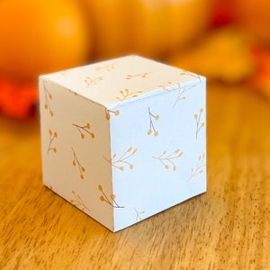 Fall/thanksgiving Boxes Printable PDF Set 3 - Etsy