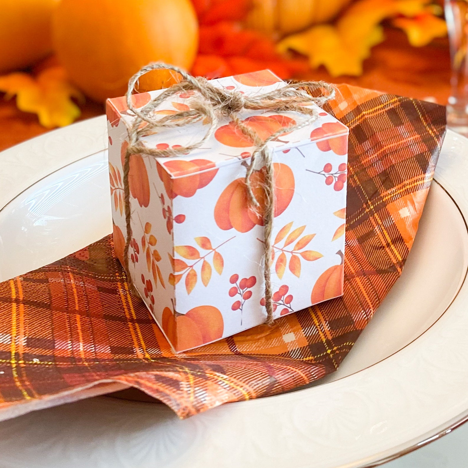 Fall/thanksgiving Boxes Printable PDF Bundle Package Etsy