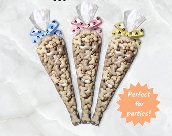 Dog Biscuit Cone Puppy Party Favors