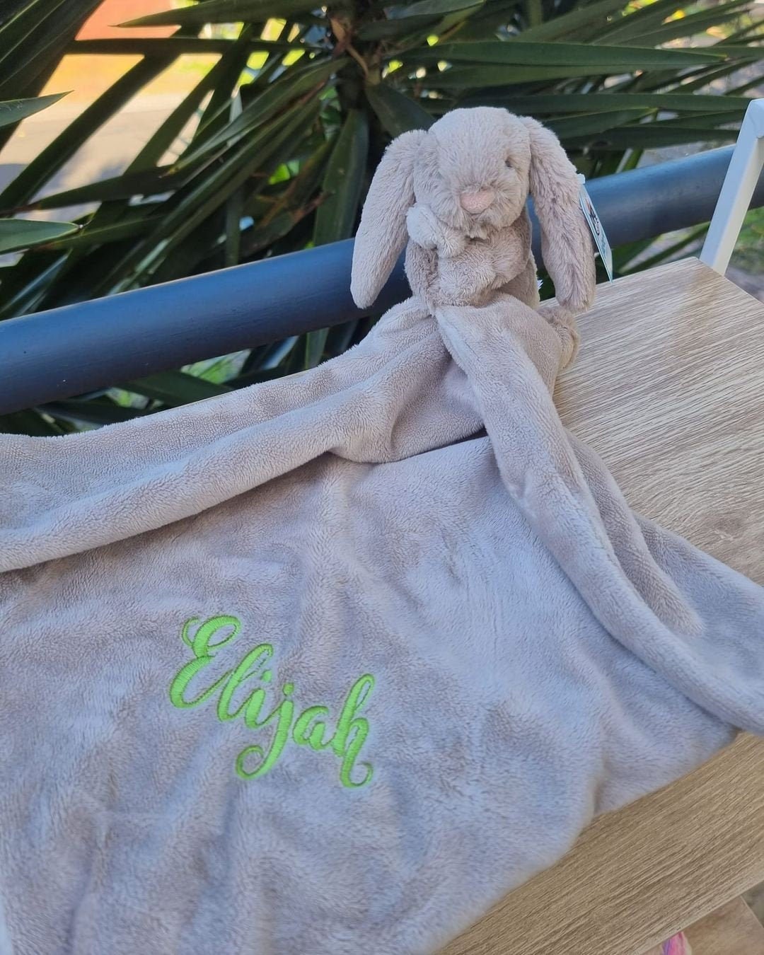 personalised jellycat bunny comforter